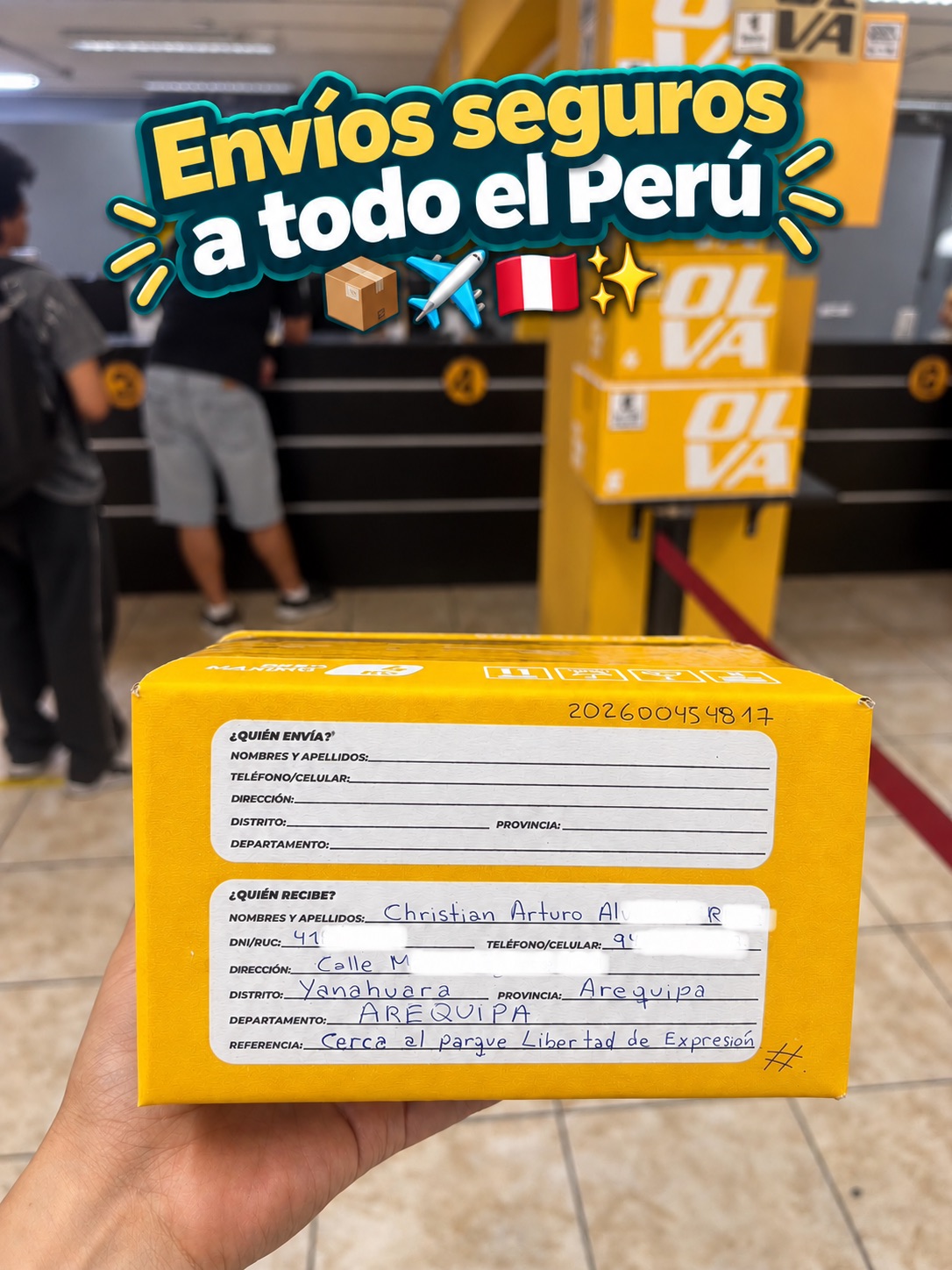 Pedido preparado por Mafe Store