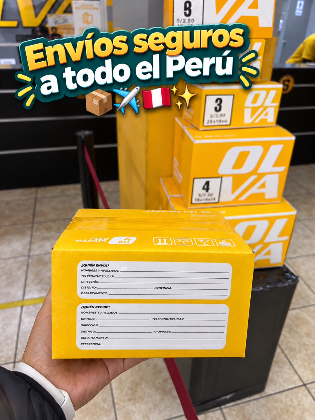 Pedido preparado por Mafe Store